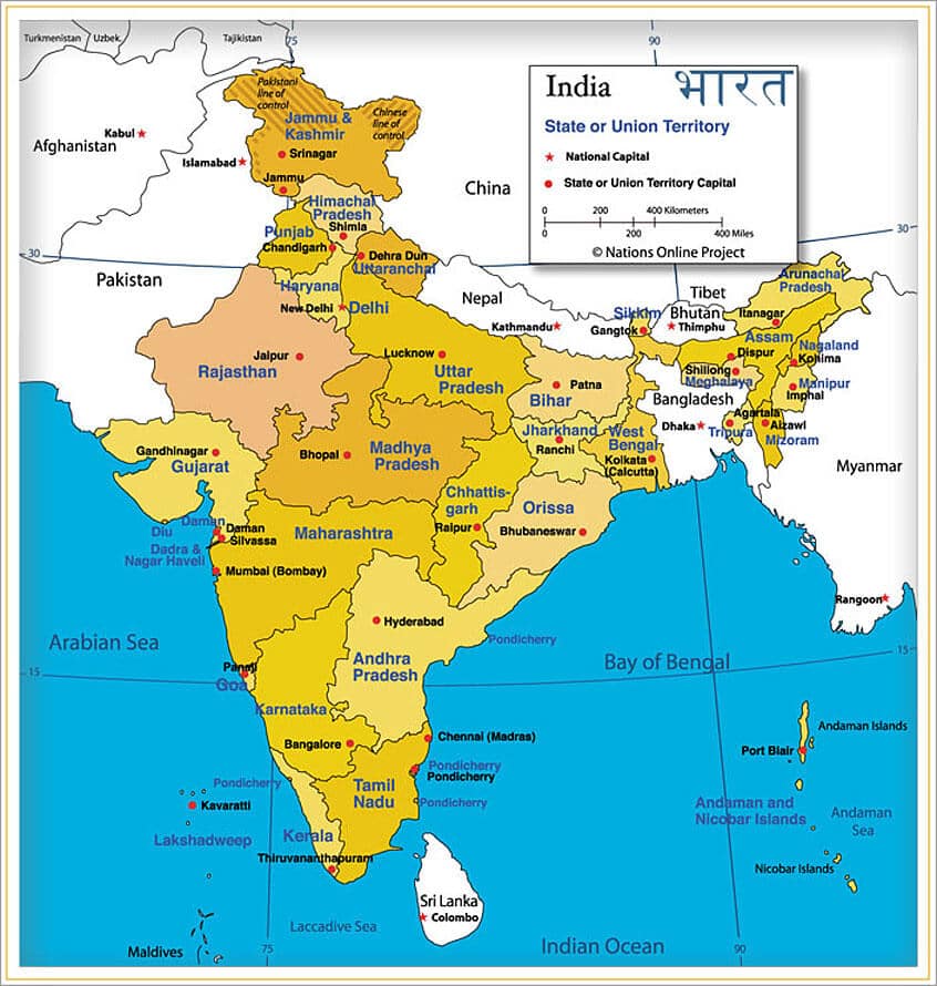 عدد سكان الهند ٢٠٢١